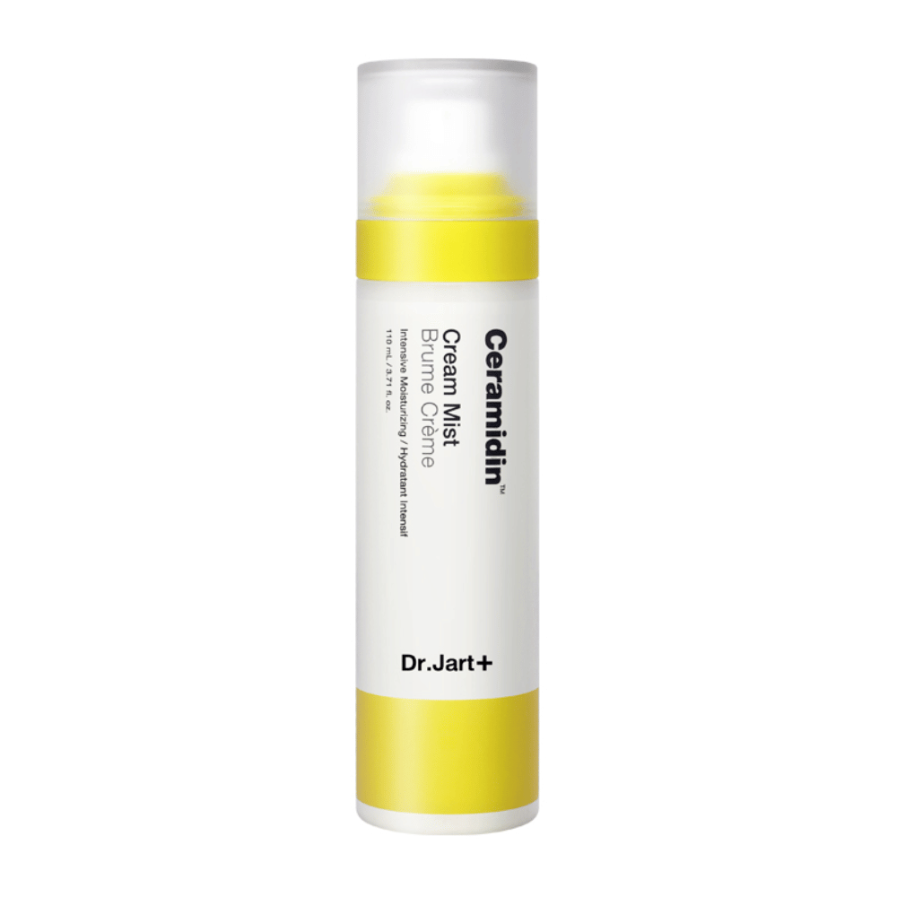 En Ceramidin Cream Mist 110ml på vit bakgrund.