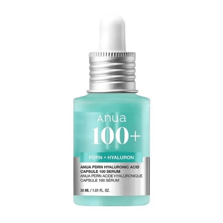 Anua PDRN Hyaluronic Acid Capsule 100 Serum återfuktar på djupet och stärker hudens elasticitet med hjälp av PDRN och hyaluronsyra. Perfekt för att ge huden ett fräscht och ungdomligt utseende. Lämplig för alla hudtyper!